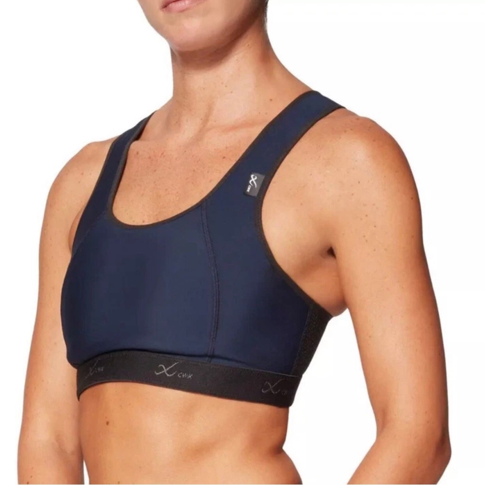 CW-X Women's Xtra Support High Impact Sports Bra True Navy 38D
